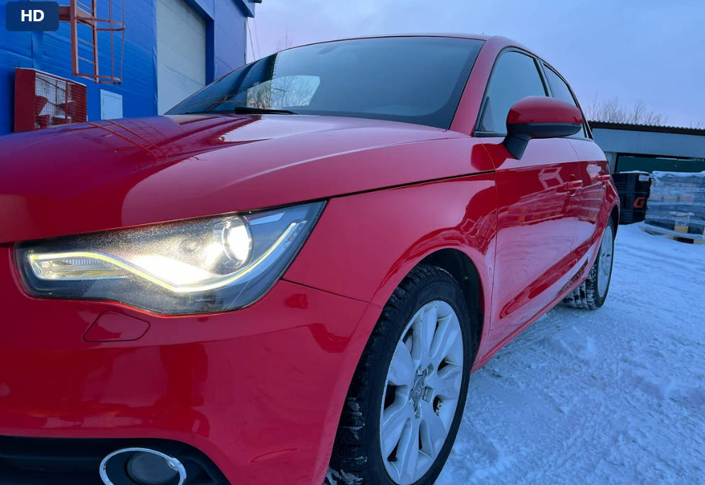 Audi A1 Red 2013